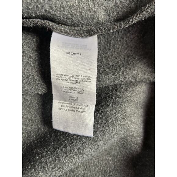 Columbia Full Zip X-Large Mens Fleece Jacket Gray Granite. Bottom Adjustable - Picture 5 of 7